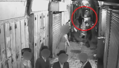 צפו: תיעוד פיגוע הדקירה בעיר העתיקה בירושלים