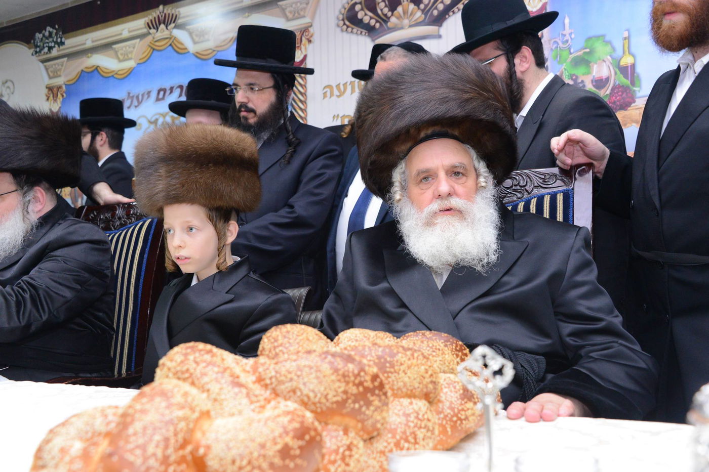 בר מצווה לנין הרבי מסערט ויז'ניץ • גלריה