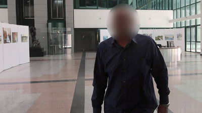 הקצין הבכיר מגיע למשרדי מח"ש