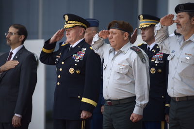 הרמטכ"ל האמריקני מבקר בישראל. תמונות
