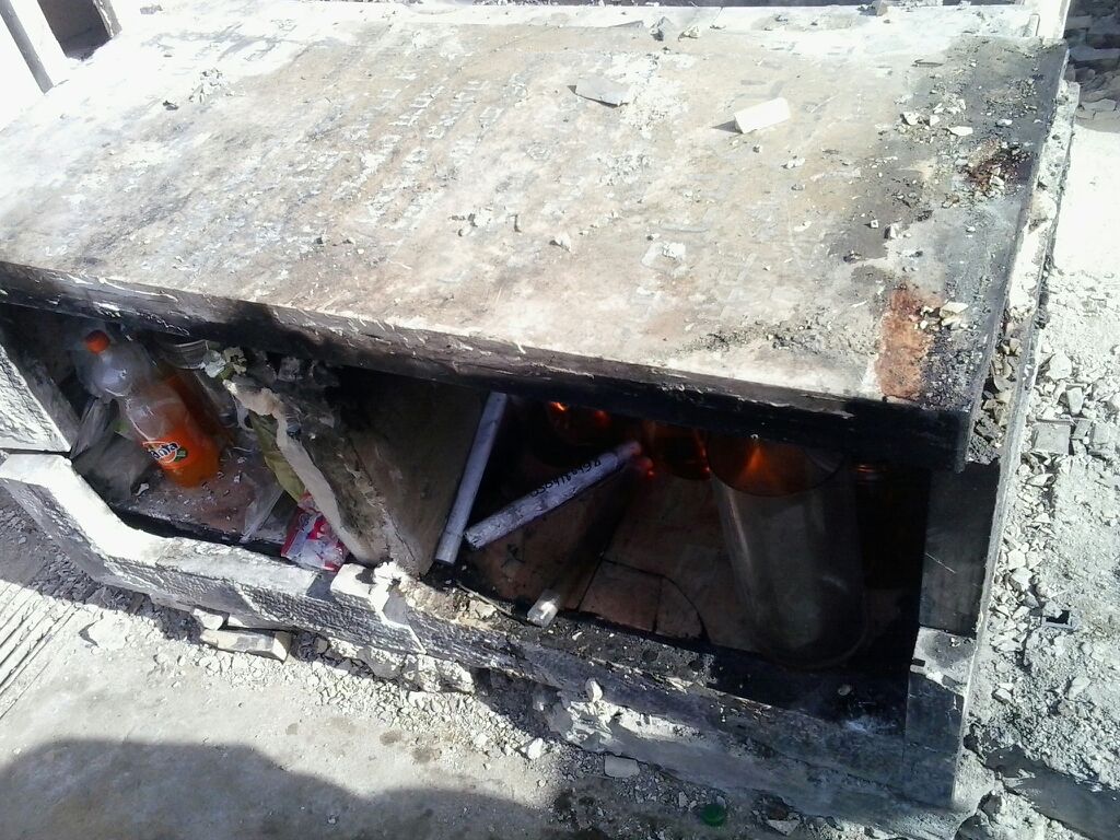 זעזוע בהר הזיתים: קבר של שרה לאה פיש נהרס