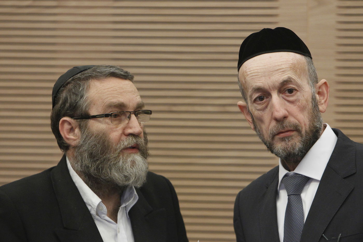 משה גפני ואורי מקלב