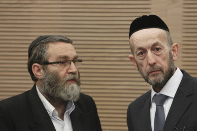 משה גפני ואורי מקלב