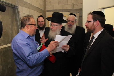 סגן שר הבריאות סקר את מרכז בריאות הנפש שיפתח בחודשים הקרובים במרכז הרפואי מעיני הישועה