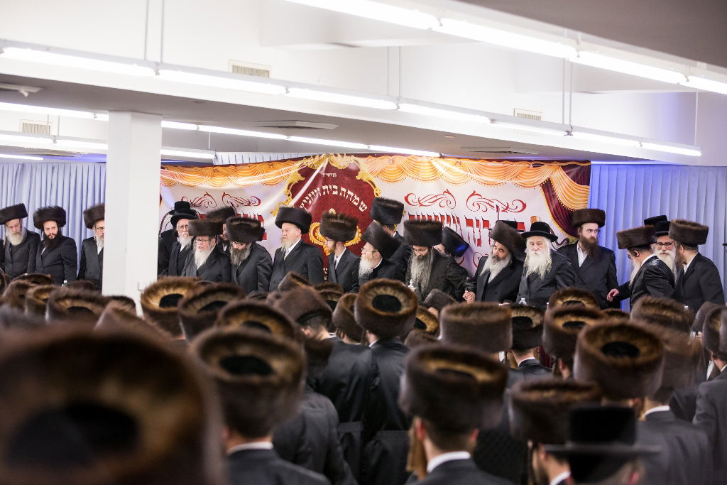 גלריה: שבע ברכות לנכד אב"ד ויז'ניץ בורו פארק