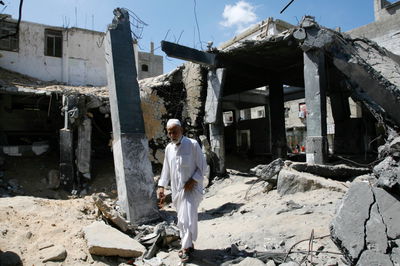 הרס ברצועת עזה