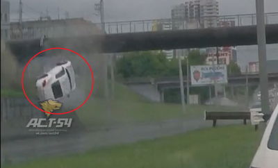 ה"פורשה" התהפכה 3 פעמים באוויר - הנוסעים נפצעו קל