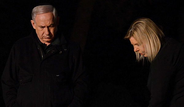 נתניהו על קבר אחיו יוני