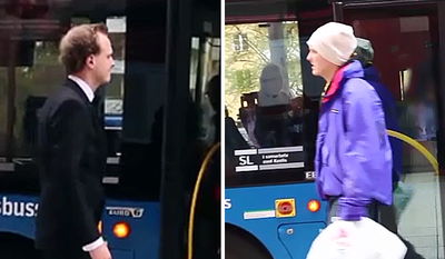 עשיר ועני עולים לאוטובוס ומבקשים נסיעה בחינם, למי הנהג ישיב בחיוב?