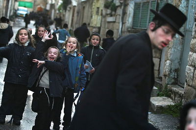 ילדים חרדים. אילוסטרציה, למצולמים אין קשר לכתבה