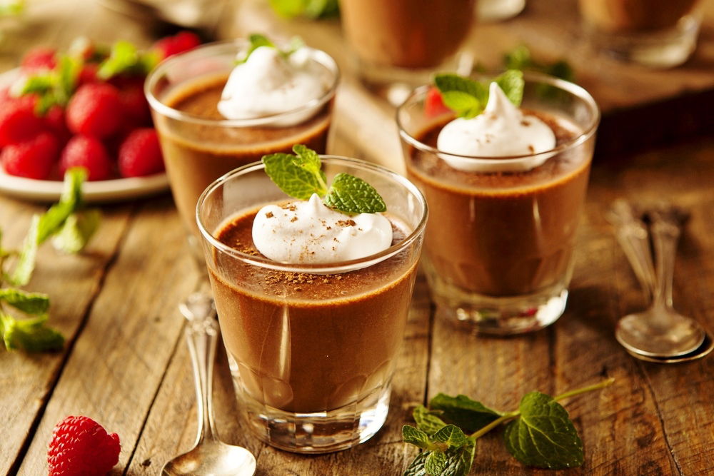 צ'ייסר שוקולד שווה עם קצפת