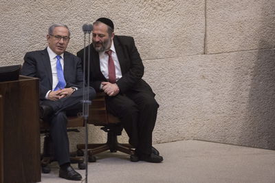 דרעי ונתניהו, אמש