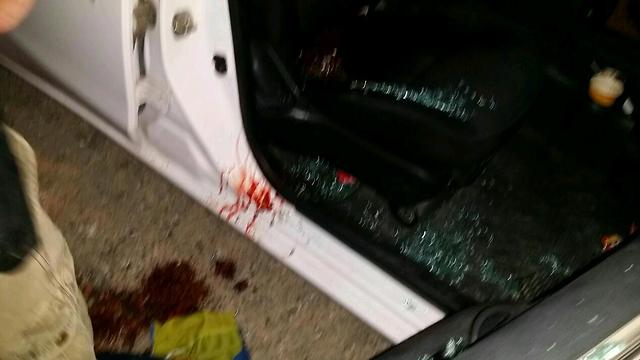 הרכב שנפגע אמש