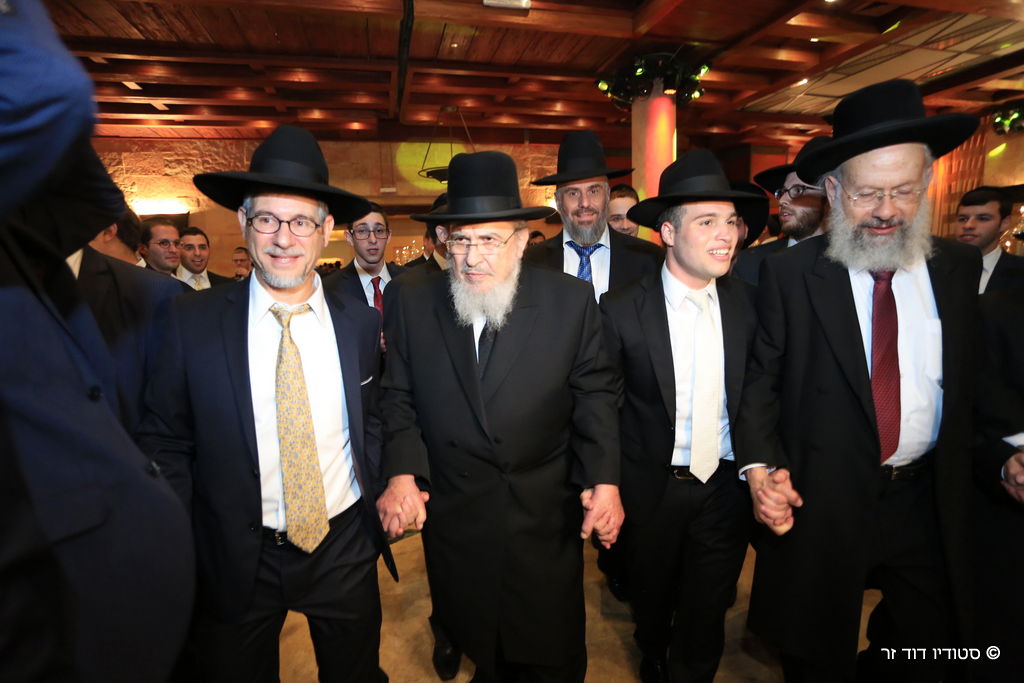 גלריה: חתונת בתו של הרב אלי קב