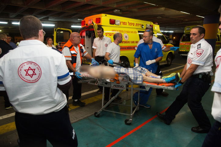 פינוי הפצועים