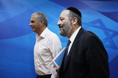 אריה דרעי ומשה כחלון