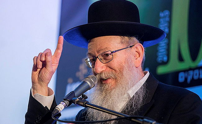 ח"כ יעקב ליצמן, הצהריים