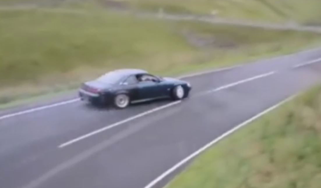 השוויץ ברשת בפעלול נהיגה ונעצר