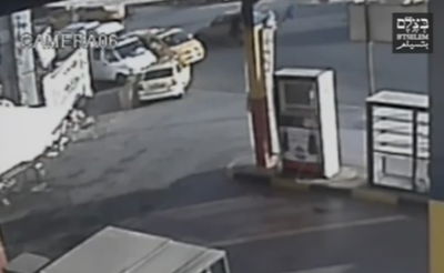 תיעוד: המח"ט יורה למוות בפלסטיני שיידה לעברו אבנים