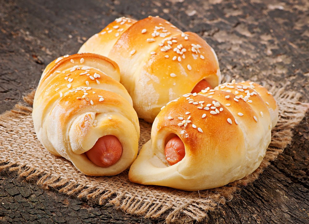 לחמניות עם נקניקיה שילדים אוהבים