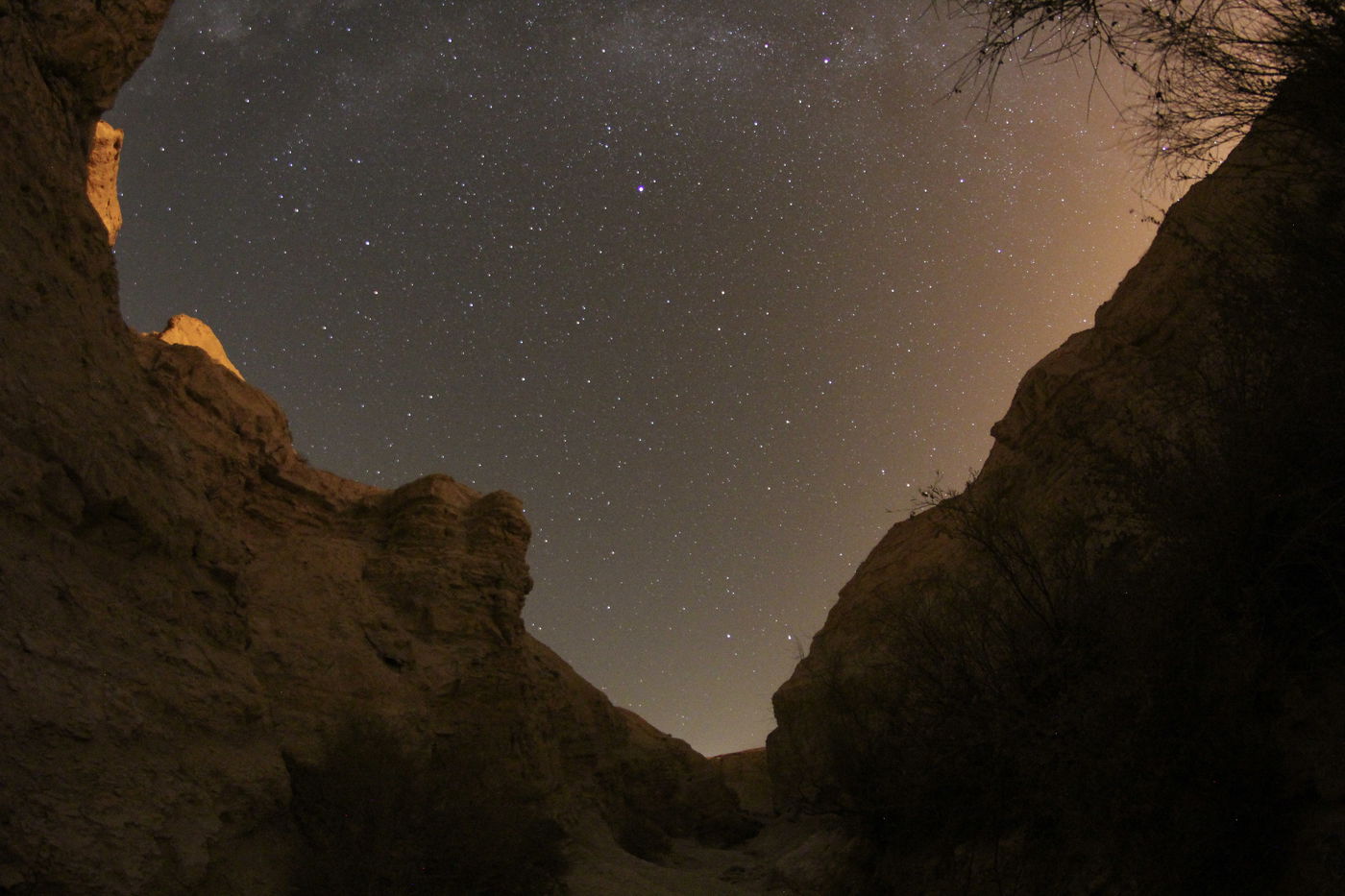 תיעוד מרהיב: שביל החלב מזווית המדבר