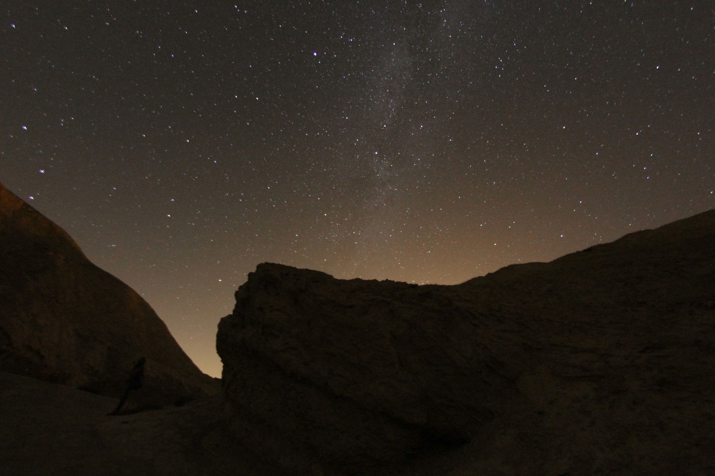 תיעוד מרהיב: שביל החלב מזווית המדבר