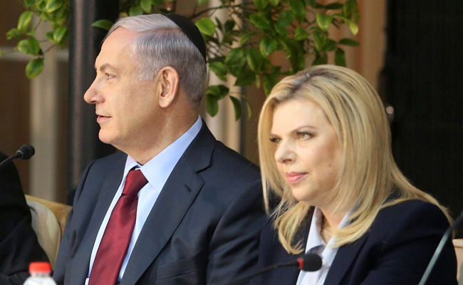 שרה ובנימין נתניהו