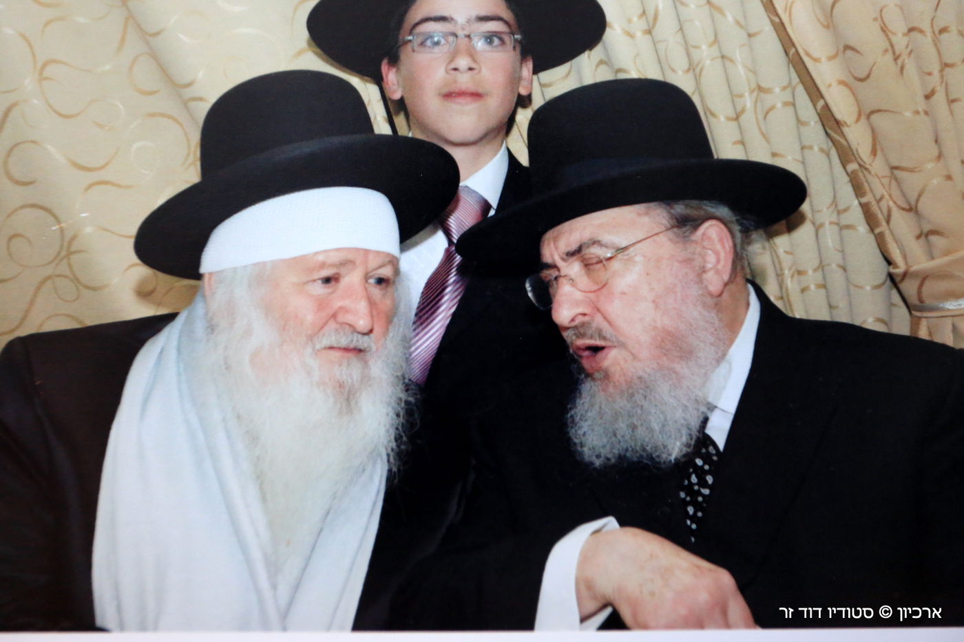 בבא ליאון זצ"ל עם גדולי ישראל • תמונות חייו