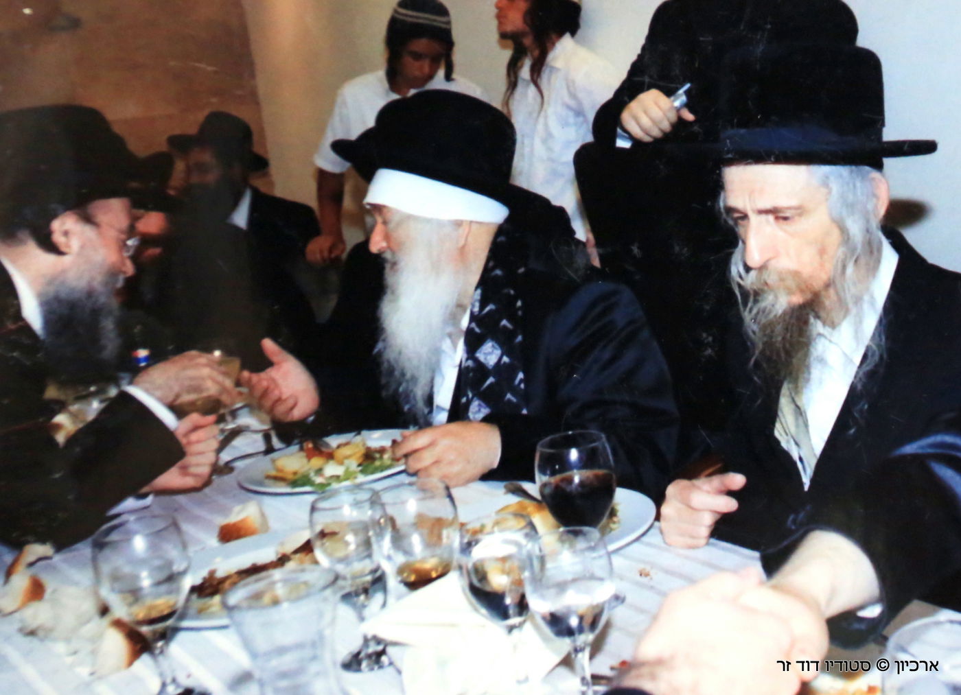 בבא ליאון זצ"ל עם גדולי ישראל • תמונות חייו