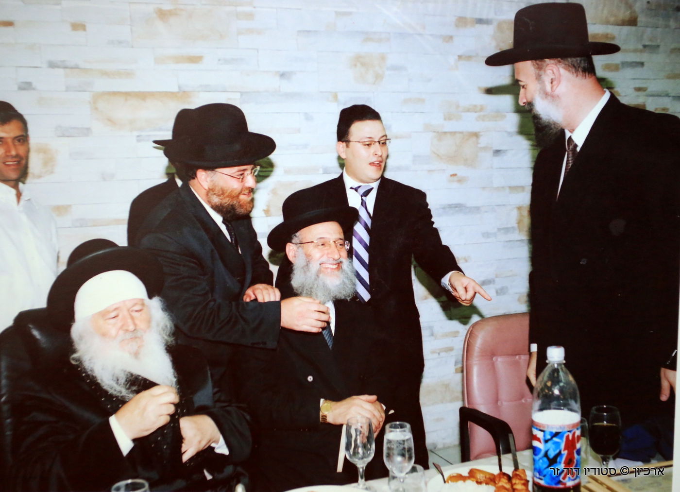 בבא ליאון זצ"ל עם גדולי ישראל • תמונות חייו