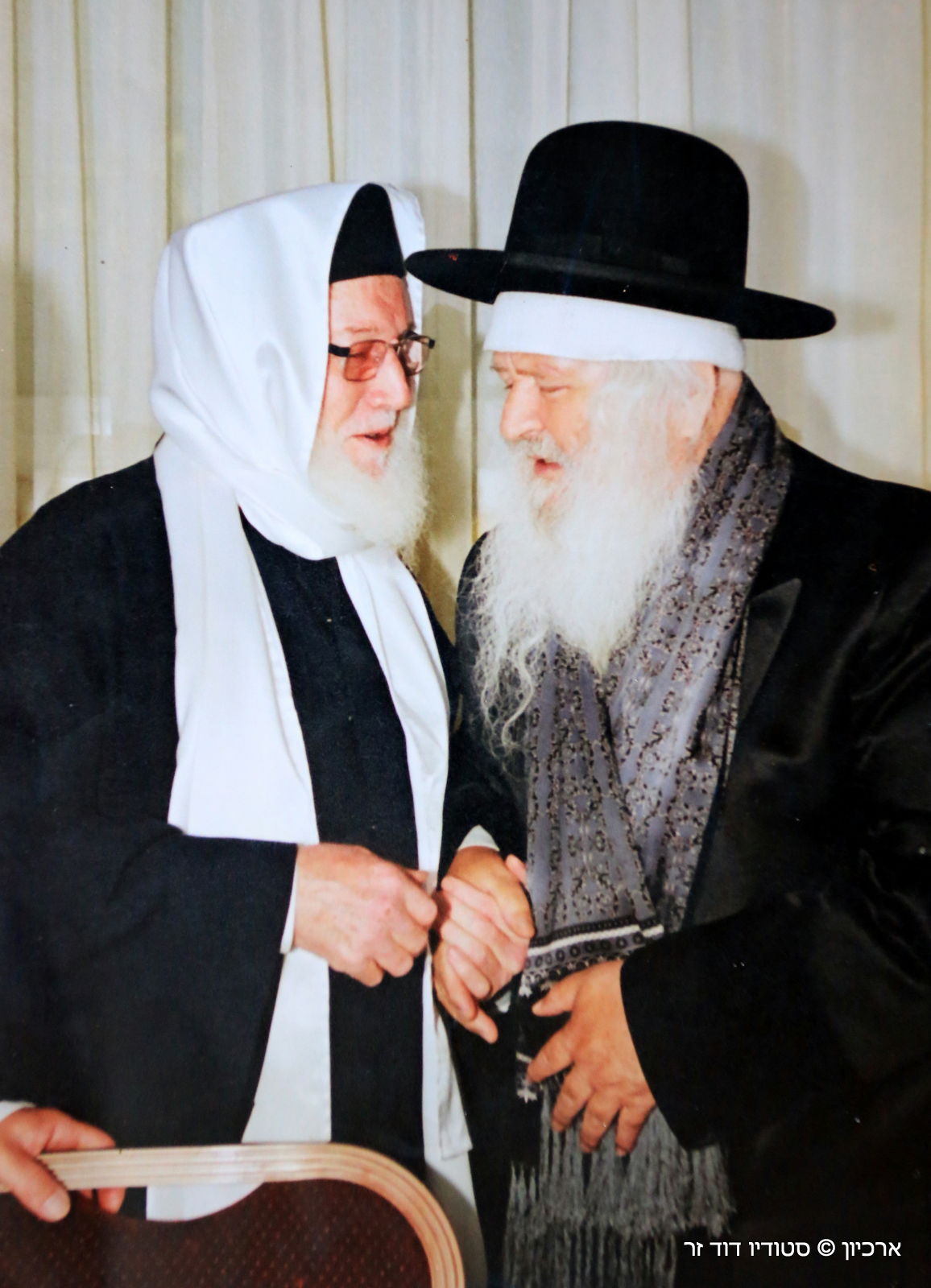 בבא ליאון זצ"ל עם גדולי ישראל • תמונות חייו