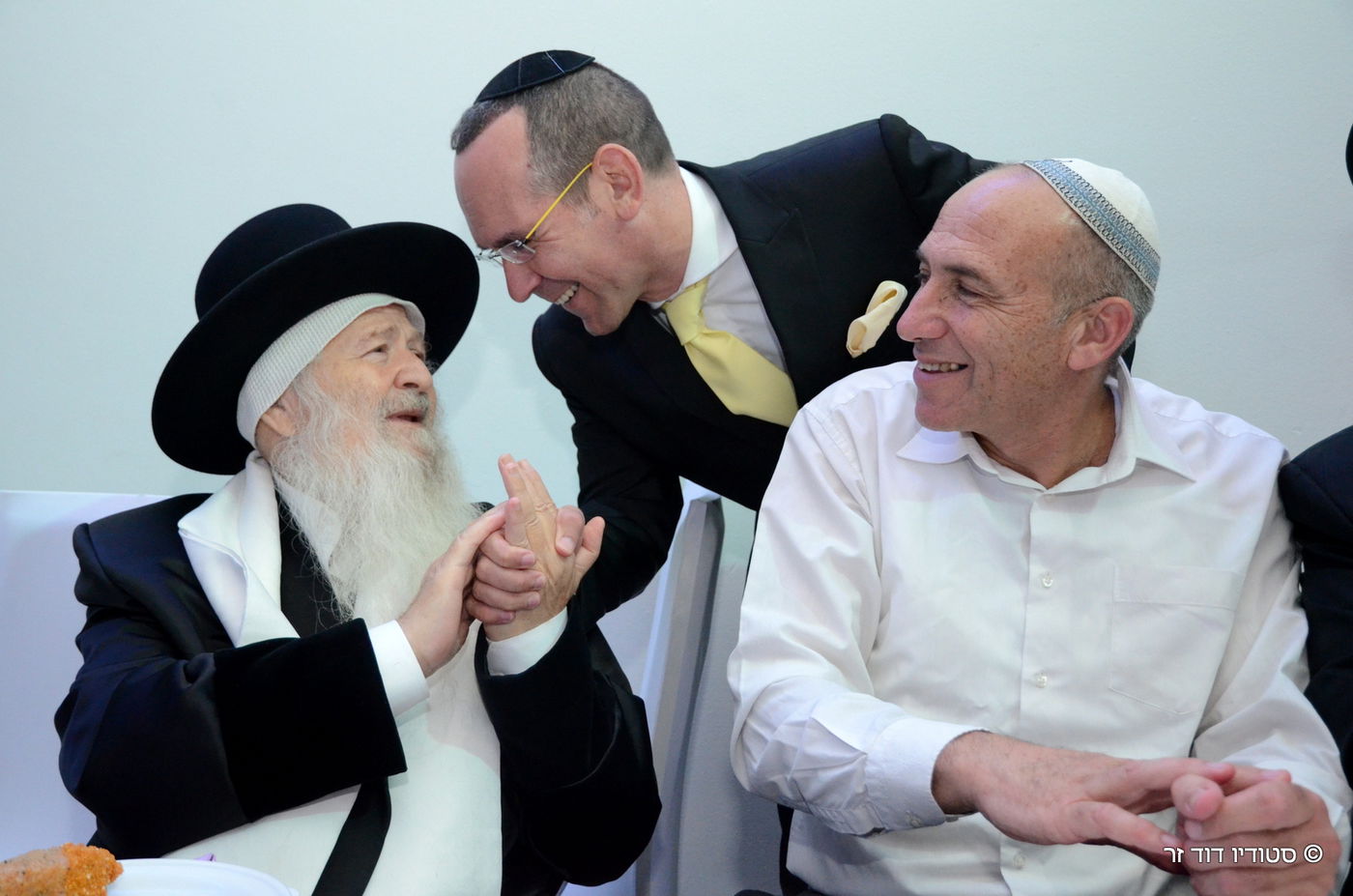 בבא ליאון זצ"ל עם גדולי ישראל • תמונות חייו