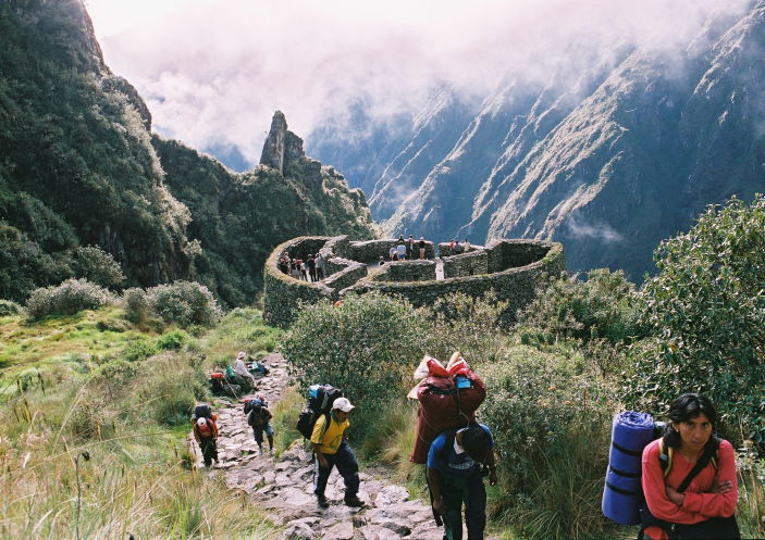 מטיילים בפרו