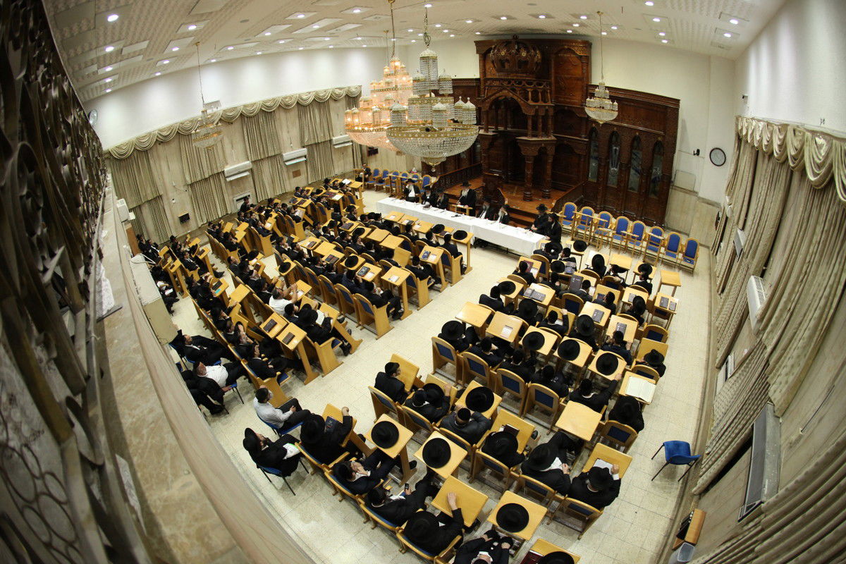 מעמד חיזוק בישיבת "יסודות התורה" • גלריה