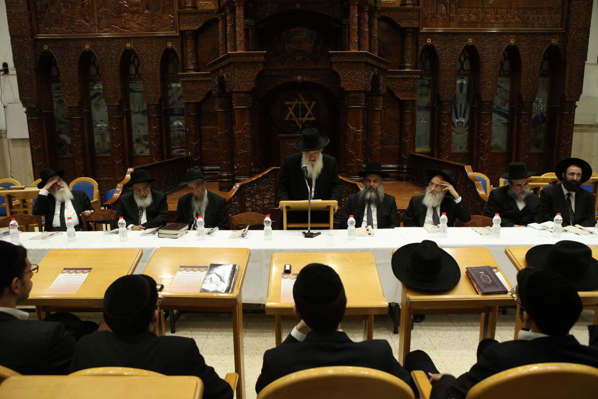 מעמד חיזוק בישיבת "יסודות התורה" • גלריה