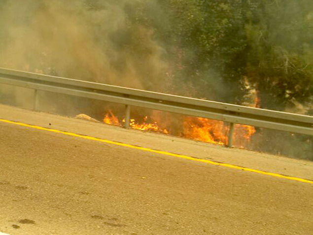 שידור חי: שריפת ענק באזור בית שמש; נערכים לפינוי ישובים