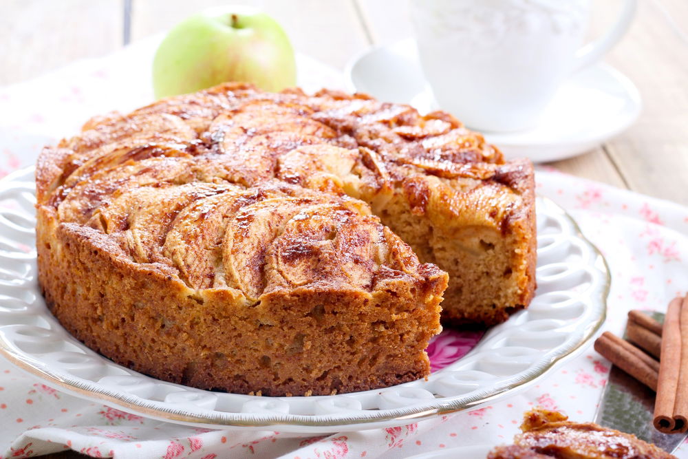 עוגת תפוחים בחושה נהדרת