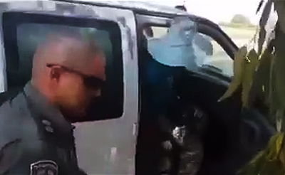 השוטרים הופתעו: 23 שב"חים במכונית אחת