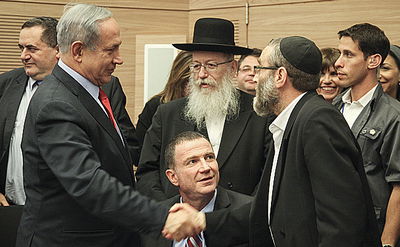 גפני ונתניהו. ארכיון