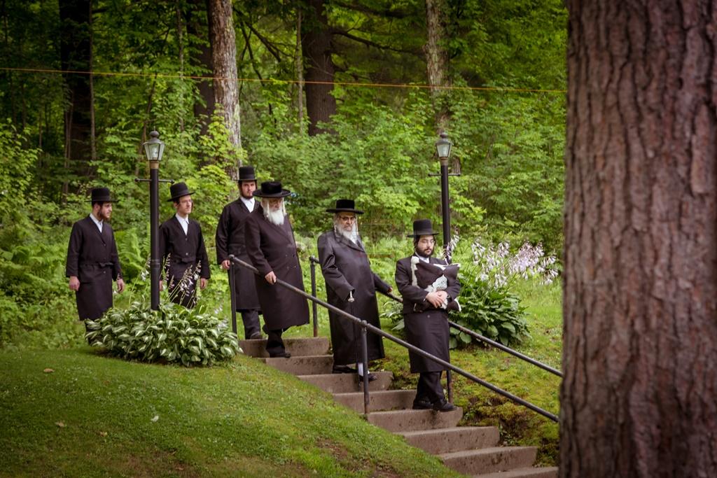 גלריה: הרבי מסאטמר נופש בניו המפשייר