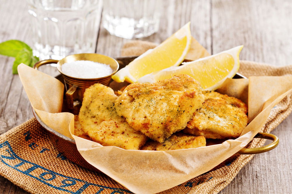 עוף בציפוי קראנצ' עשבי תיבול