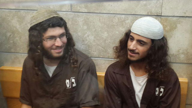 ינון ראובי (מימין) ויהודה אסרף