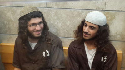 ינון ראובי (מימין) ויהודה אסרף