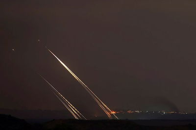 רקטות שוגרו מעזה לישראל, צה"ל עורך סריקות