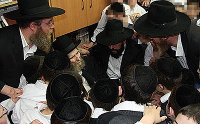 ילדי הת"ת אצל מרן הגראי"ל שטיינמן