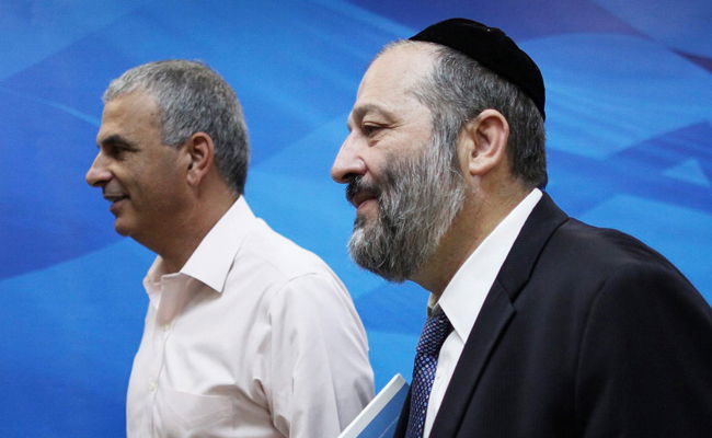 אריה דרעי ומשה כחלון