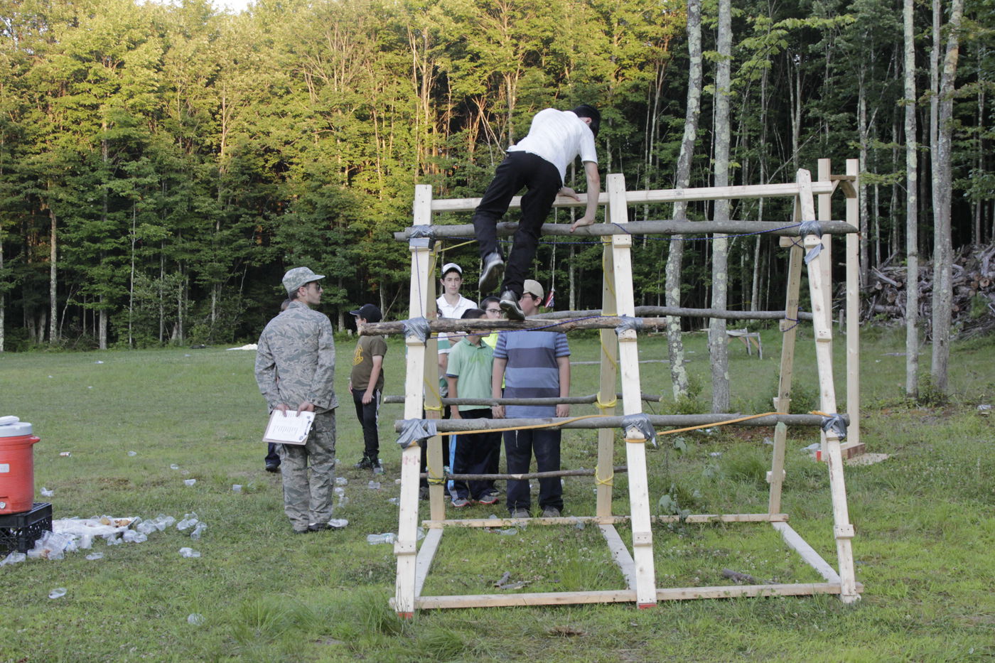 סדרת אימונים לתלמידים במחנה הקיץ • תיעוד