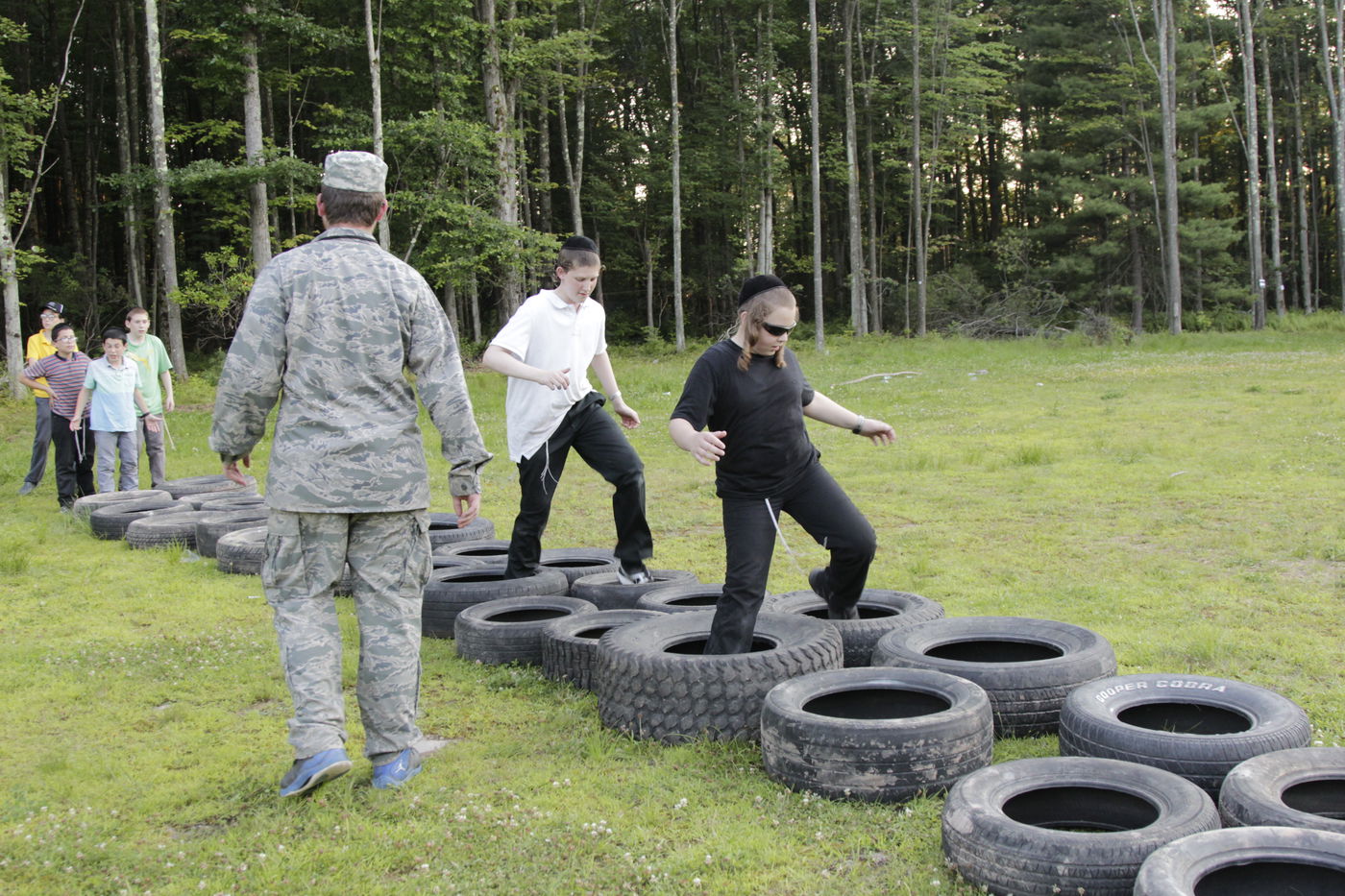 סדרת אימונים לתלמידים במחנה הקיץ • תיעוד