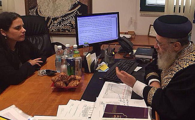 הגר"י יוסף ואיילת שקד