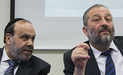 יצביעו נגד? דרעי ואזולאי